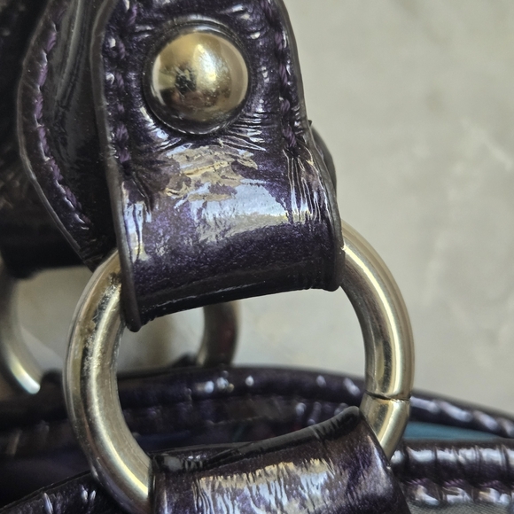 Vintage Kathy Van Zeeland Red and Blue Shoulder Bags - Picture 3 of 12